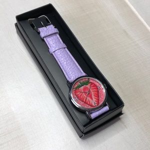 Avon Purple Strawberry Woman’s Watch